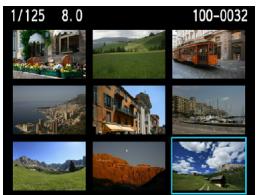 CANON EOS 90D - Affichez l'index. - 2