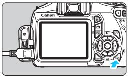 CANON EOS 90D - Positionnez le commutateur d'alimentation de l'appareil photo sur < ON> - 2