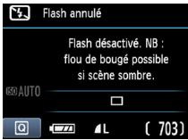 CANON EOS 90D - Désactivation du flash - 2