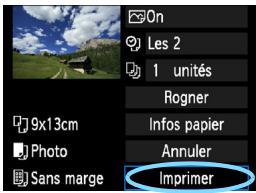 CANON EOS 90D - Lancez l'impression. - 2