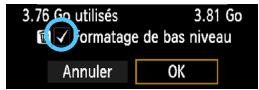 CANON EOS 90D - Formatez la carte. - 1