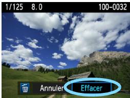CANON EOS 90D - Effacement d'une image unique - 2