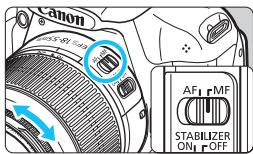 CANON EOS 90D - MF : mise au point manuelle - 1
