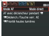 CANON EOS 90D - Opération des menus - 5