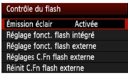 CANON EOS 90D - MENU modification des couleurs de l'écran des réglages de prise de vue - 5
