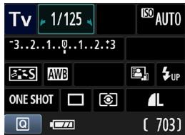 CANON EOS 90D - MENU modification des couleurs de l'écran des réglages de prise de vue - 3