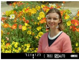 CANON EOS 90D - Mode direct (détection de visage) : AF - 1