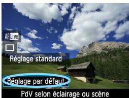 CANON EOS 90D - Prise de vue selon l'éclairage ou la scène - 2