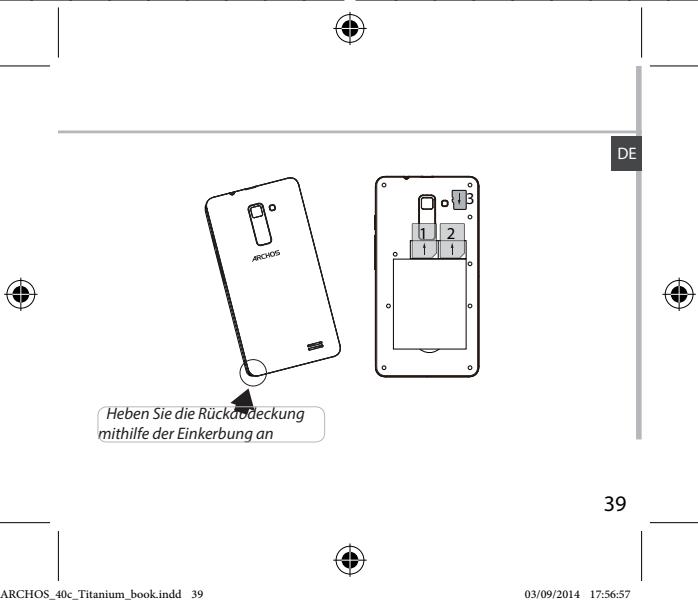 ARCHOS CORE 55 - Beschreibung des Geräts - 7