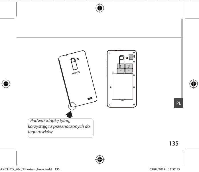 ARCHOS CORE 55 - Wskazówka: - 3