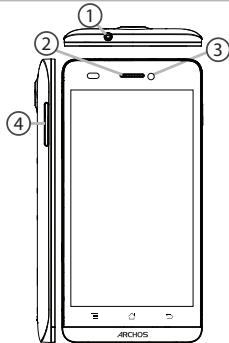 ARCHOS FIELDBOOK F1B - Description of the phone - 1