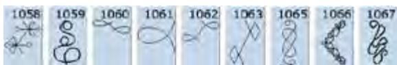 BERNINA 335 - Points de bordure - avancement transversal - 2