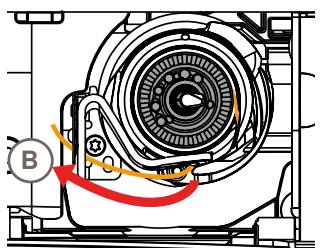 BERNINA 335 - Enfilage du fil de canette - 3