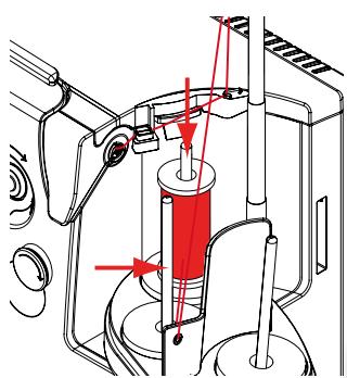 BERNINA 335 - L'eelet du fil - 4