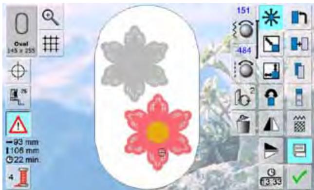 BERNINA 335 - Ecraser des motifs de broderie - 1