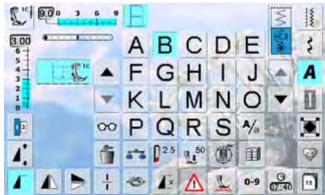 BERNINA 335 - Alphabets - 1