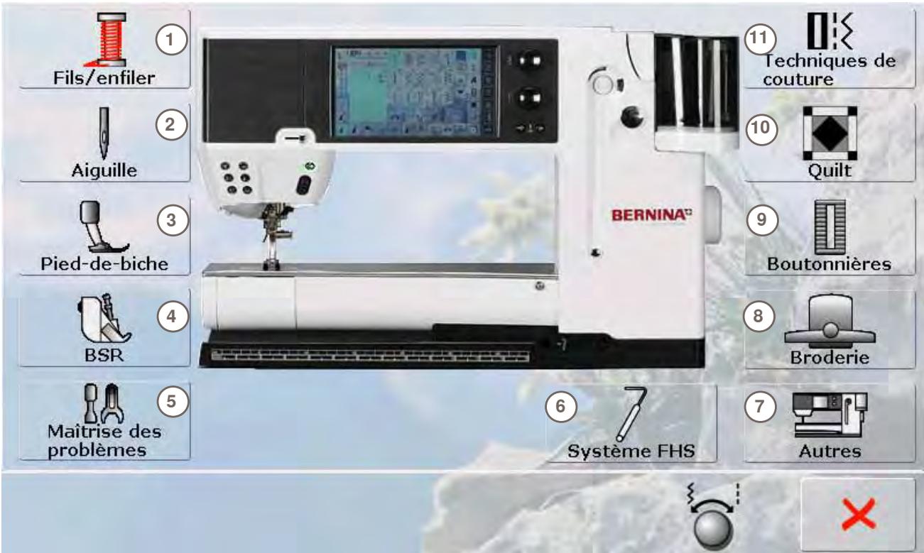 BERNINA 335 - Effacer ses fichiers - 2