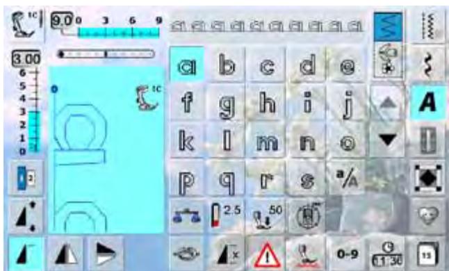 BERNINA 335 - Ecriture silhouette - 3