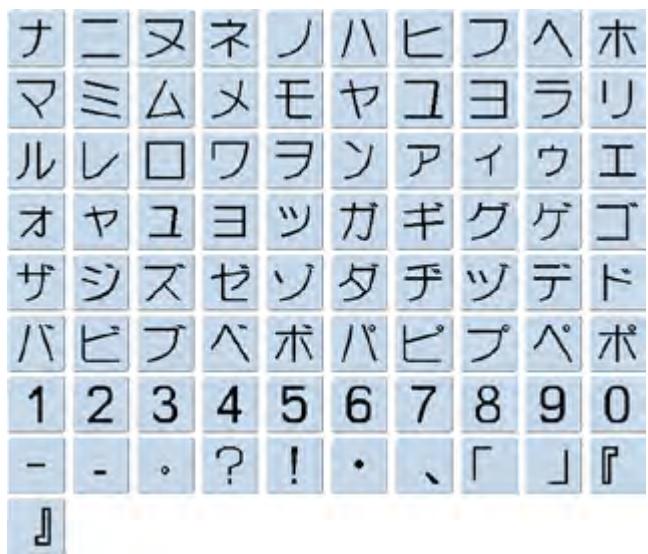 BERNINA 335 - Katakana - 2