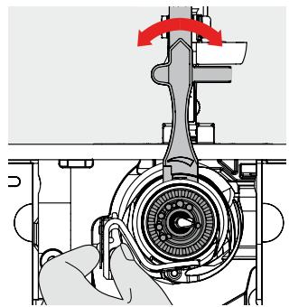 BERNINA 335 - Tension du fil inférieur/de canette - 2
