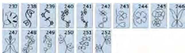 BERNINA 335 - Nature - avancement transversal - 3