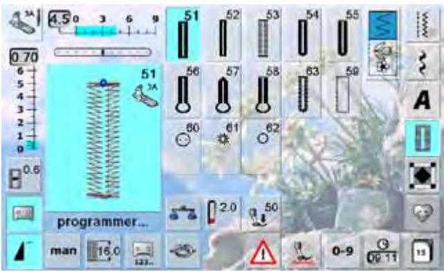 BERNINA 335 - Boutonnières - 1