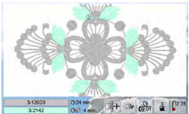 BERNINA 335 - Changement de couleur - 1
