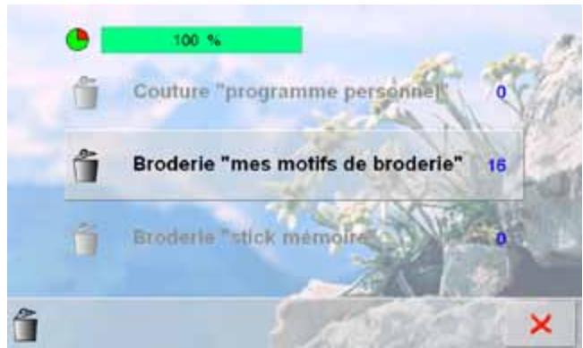 BERNINA 335 - Tous les motifs de broderie enregistrés - 3