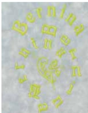 BERNINA 335 - WordArt - 1