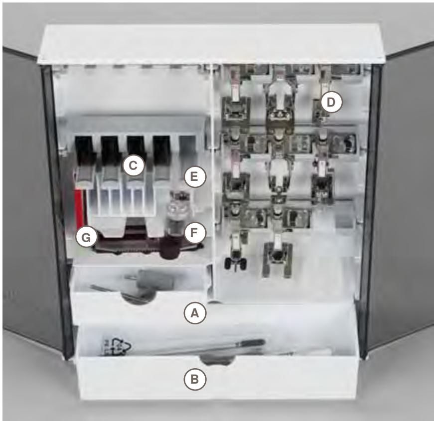 BERNINA 335 - Rangement - 2