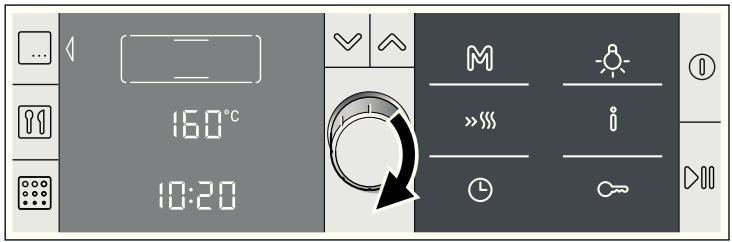 BOSCH HBA573BR0 - Régler le mode de cuisson et la température - 1