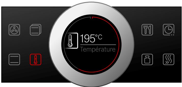 BOSCH CMG636BS1 - Réglage du mode de cuisson et de la température - 2