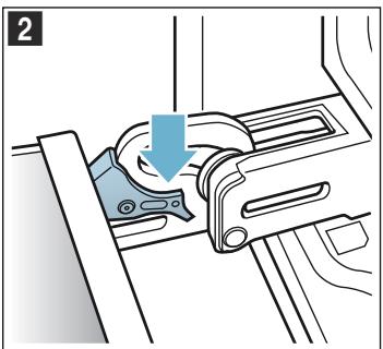 BOSCH CMG636BS1 - Accrocher la porte de l'appareil - 2