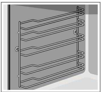 BOSCH CMG636BS1 - Décrocher les supports - 1