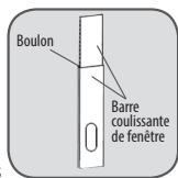 ROWENTA RWAC1200H - INSTALLATION DU TUYAU D'EVACUATION SUR LA BARRE COULISSANTE DE FENÊTRÉ - 1