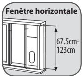 ROWENTA RWAC1200H - INSTALLATION DU TUYAU D'EVACUATION SUR LA BARRE COULISSANTE DE FENÊTRÉ - 4