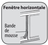 ROWENTA RWAC1200H - INSTALLATION DU TUYAU D'EVACUATION SUR LA BARRE COULISSANTE DE FENÊTRÉ - 6