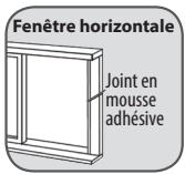 ROWENTA RWAC1200H - INSTALLATION DU TUYAU D'EVACUATION SUR LA BARRE COULISSANTE DE FENÊTRÉ - 2