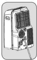 ROWENTA RWAC1200H - Vidange continue - 2