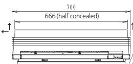 DAIKIN 3MXM68M - - 1 Dimensional Drawings - 13
