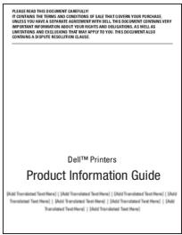 DELL V313W - Finding information about the printer - 3