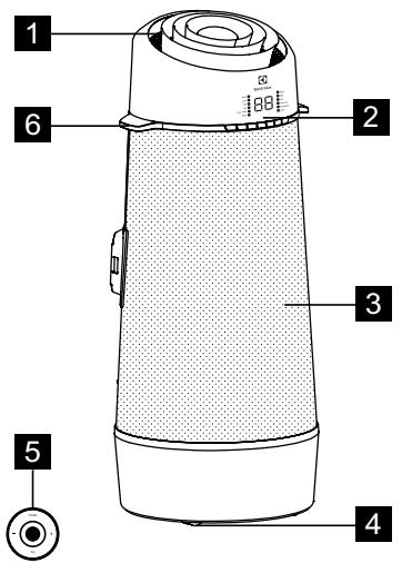 ELECTROLUX EXP34U338HW - POPIS ZAŘÍZENÍ - 1