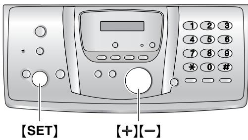 PANASONIC KX-FP 215 G-S - Réglage du volume de la base - 1