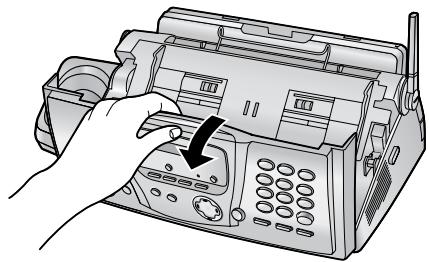PANASONIC KX-FP 215 G-S - Installation du film d'encre - 1