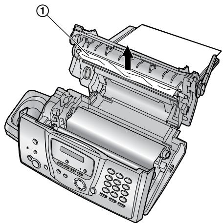 PANASONIC KX-FP 215 G-S - Lorsque le papier d'enregistrement a occasionné un bourrage dans l'appareil - 4