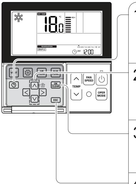 LG CQ09.NA0  -  CQ12.NA0 - Programmation - programmation simple - 1