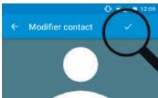 ORDISSIMO LE MINI - Modifier un contact - 3