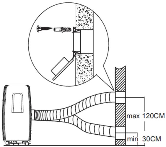 PROLINE PAC8290 - Applicable seulement au tuyau d'évacuation avec l'adaptateur d'intérieur - 1
