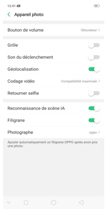 OPPO AX 7 - Prendre un selfie - 6