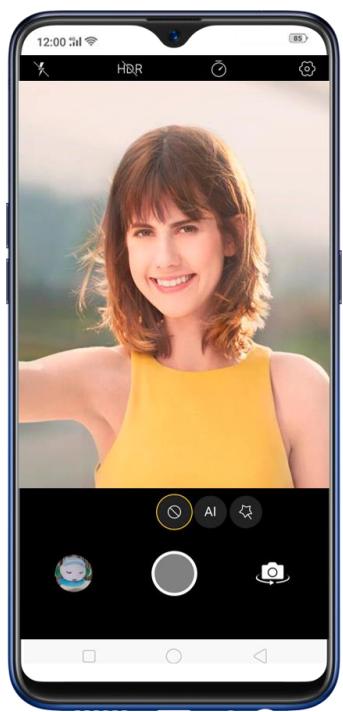 OPPO AX 7 - Prendre un selfie - 11